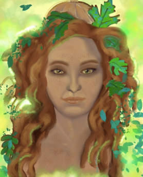 Second Life Marketplace - Fae in Nature, painted portrait